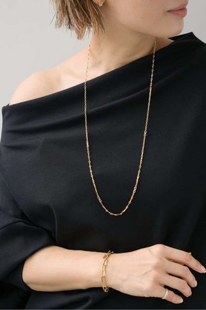 ドゥーズィエムクラス/Deuxieme Classeの【AZLEE/アズリー】SMALL MOTIF CHAIN WITH DIAMOND 32(150200/150201)