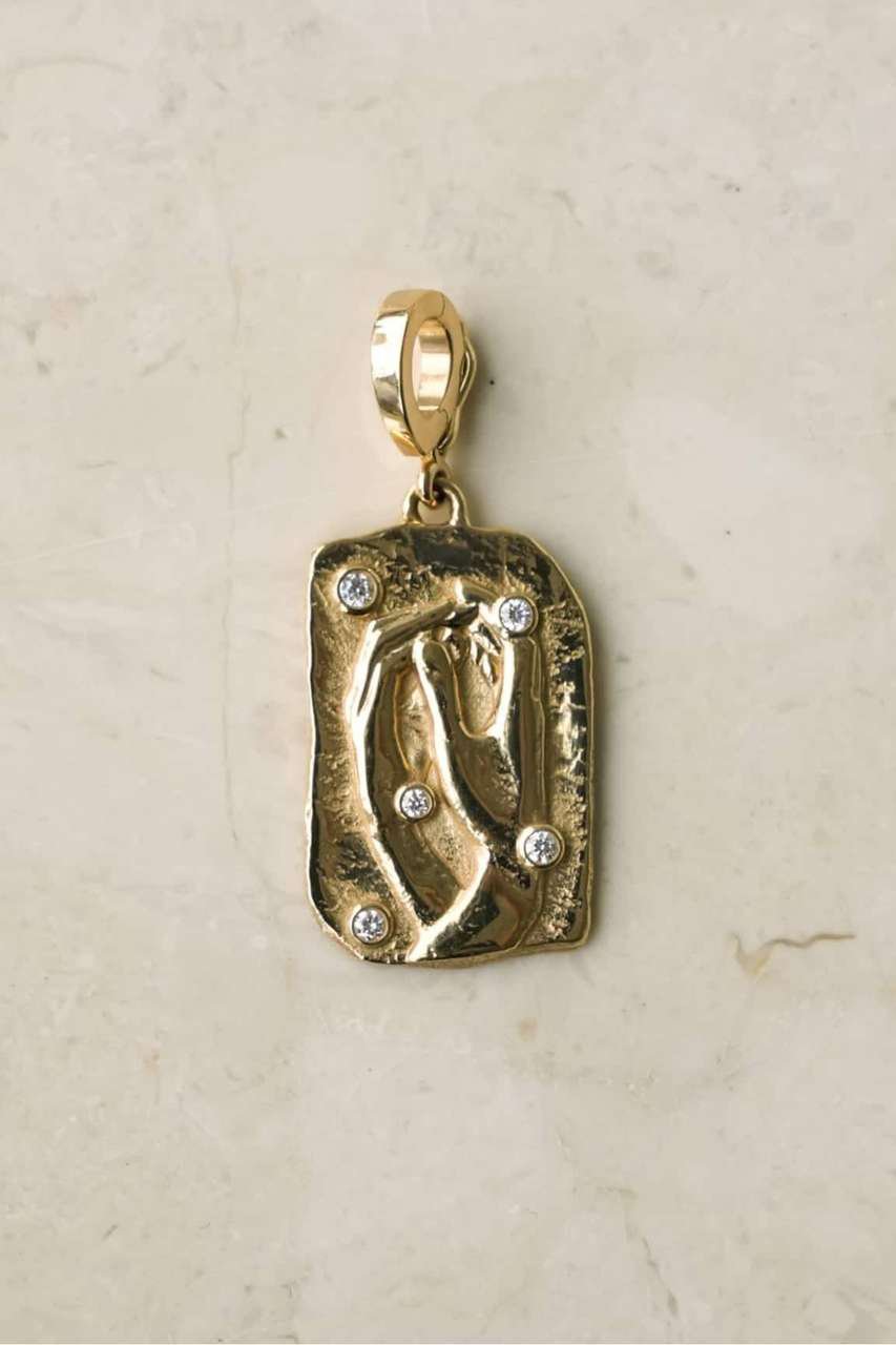 Deuxieme Classe *【AZLEE/アズリー】COLLIDE MEDIUM RELIC COIN (ゴールド, フリー) ドゥーズィエムクラス ELLE SHOP