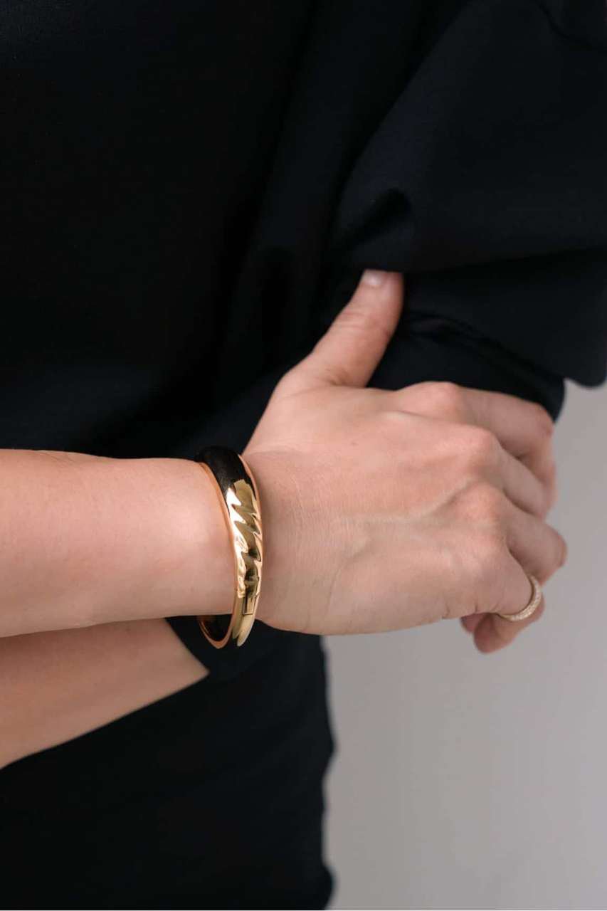 Deuxieme Classe 【JENNY BIRD/ジェニーバード】NELLE BANGLE (ゴールド, フリー) ドゥーズィエムクラス ELLE SHOP