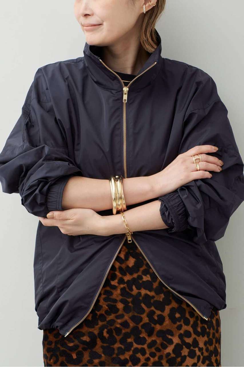 Deuxieme Classe 【Raspail/ラスパイユ】 NYLON BLOUSON (ネイビー, フリー) ドゥーズィエムクラス ELLE SHOP