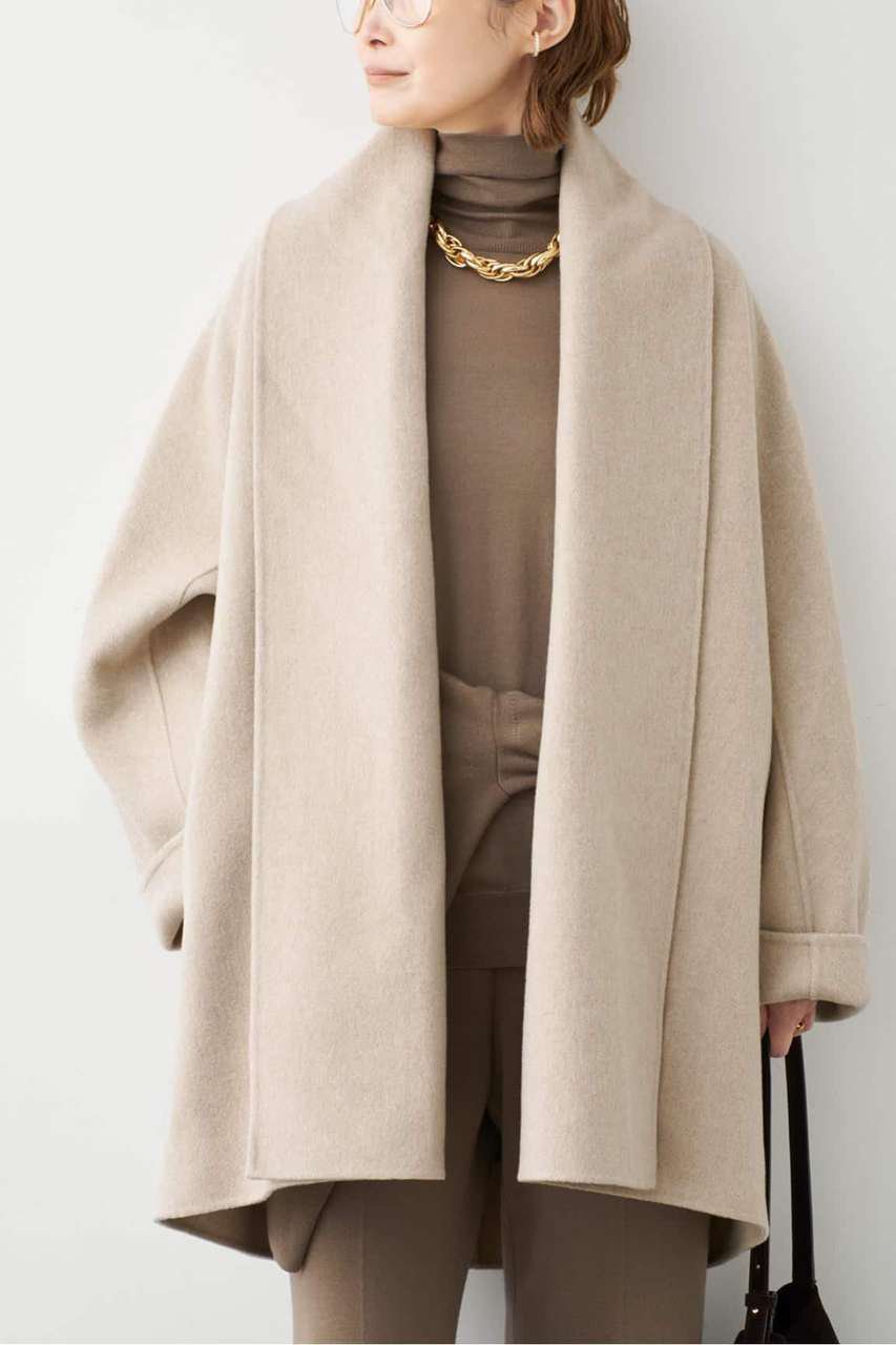 Deuxieme Classe 【LIBERADD/リベラド】SHORT COAT (ベージュ, フリー) ドゥーズィエムクラス ELLE SHOP