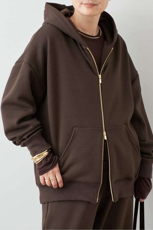 ドゥーズィエムクラス/Deuxieme Classeの【予約販売】《予約》*Warm ジップ フーディー(110100/110105)
