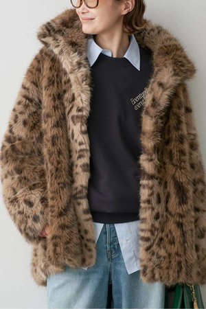 ドゥーズィエムクラス/Deuxieme Classeの【BULLY/ブリー】LEOPARDO COAT