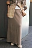 Wool mix sweat Skirt