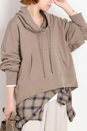 エーピーストゥディオ/AP STUDIOのWool mix loose-neck sweat(110100/110105)
