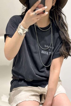 エーピーストゥディオ/AP STUDIOのLogo TEE(110100/110102)