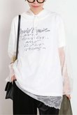 【ARCHIVE STANCE/アーカイブスタンス】lace hoodie