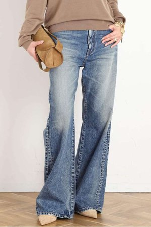 エーピーストゥディオ/AP STUDIOの【NEEDBY VINTAGE/ニードバイヴィンテージ】別注Flare Fit Denim(110600/110604)