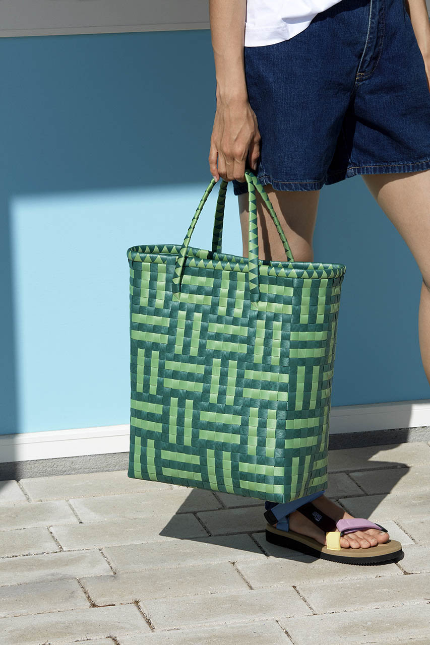 HAY MaximトートバッグS HAY(ヘイ)｜Maxim Bag S/Green の通販｜ELLESHOP・(エル・ショップ)