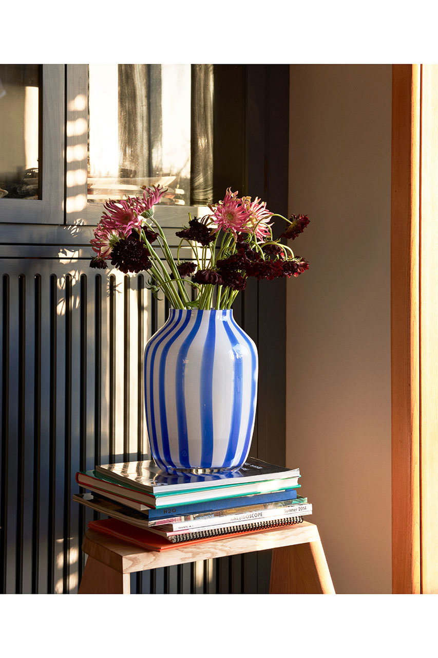 HAY Juice High フラワーベース HAY Juice vase, high, blue | Finnish Design Shop