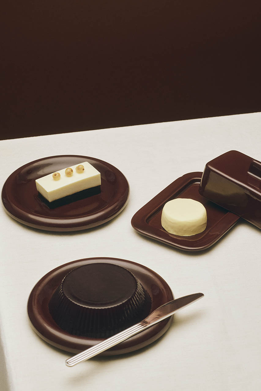 HAY(ヘイ)｜BARRO BUTTER DISH/バーガンディー の通販｜ELLESHOP