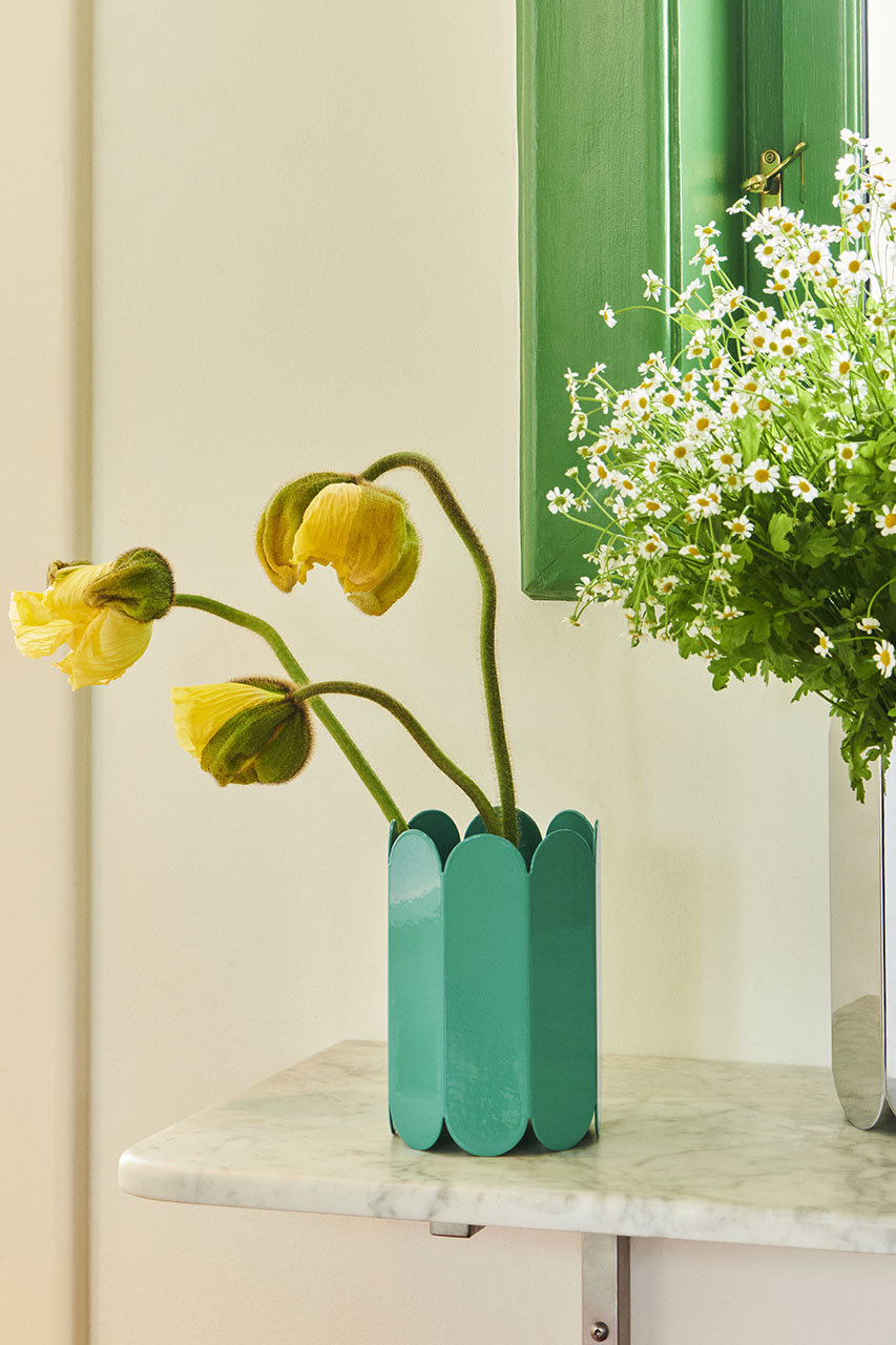 HAY(ヘイ)｜Arcs Vase S【メーカー取り寄せ】/Green の通販