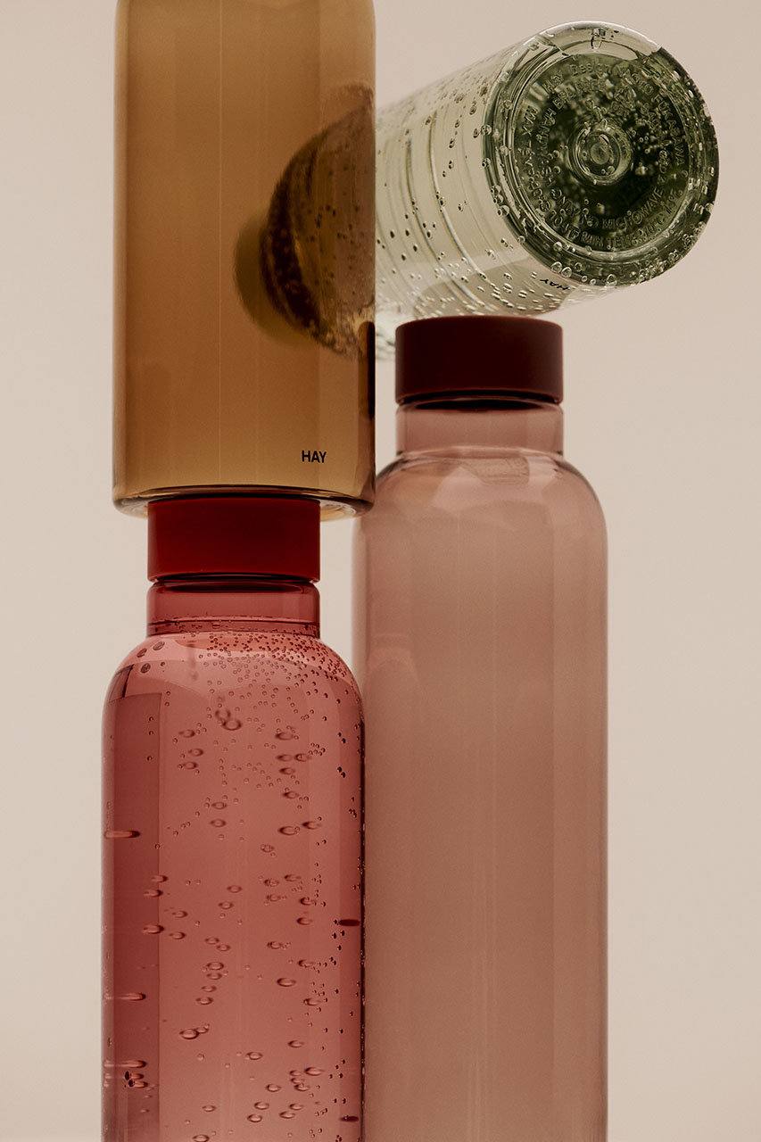 HAY(ヘイ)｜Miz Water Bottle 0.54L/Red の通販｜ELLESHOP・(エル