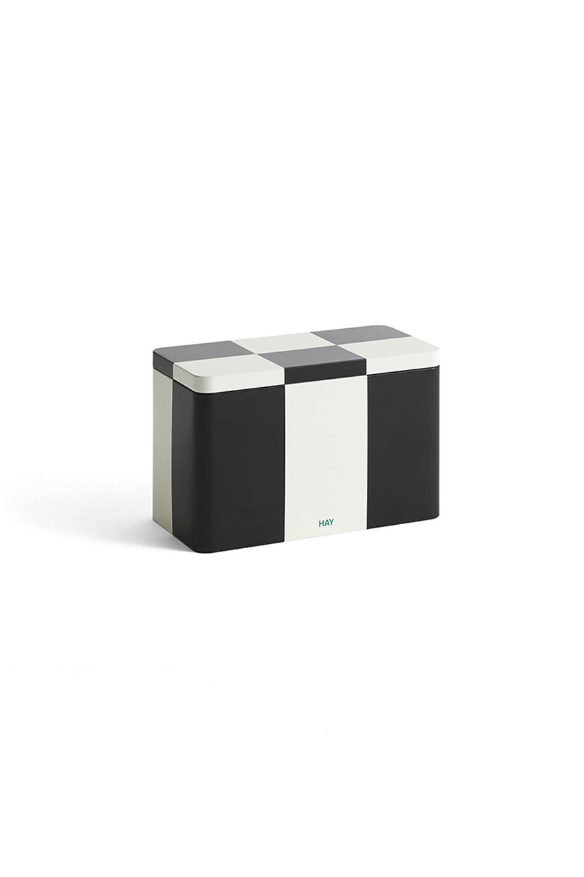 ヘイ/HAYのTin Container M(Black/Off-White/-)