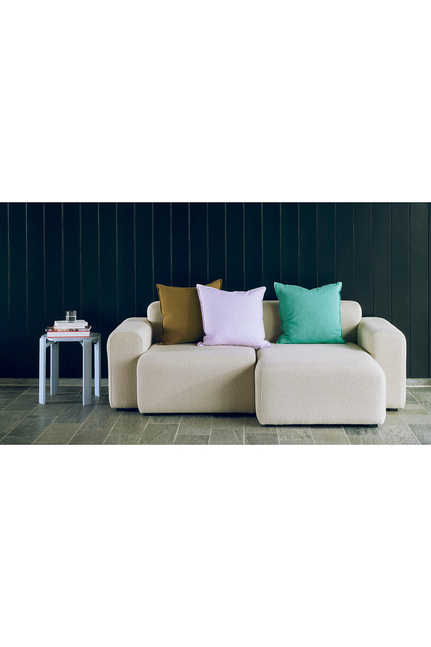 HAY(ヘイ)｜Linen Cushion 50×50/オリーブ の通販｜ELLESHOP・(エル