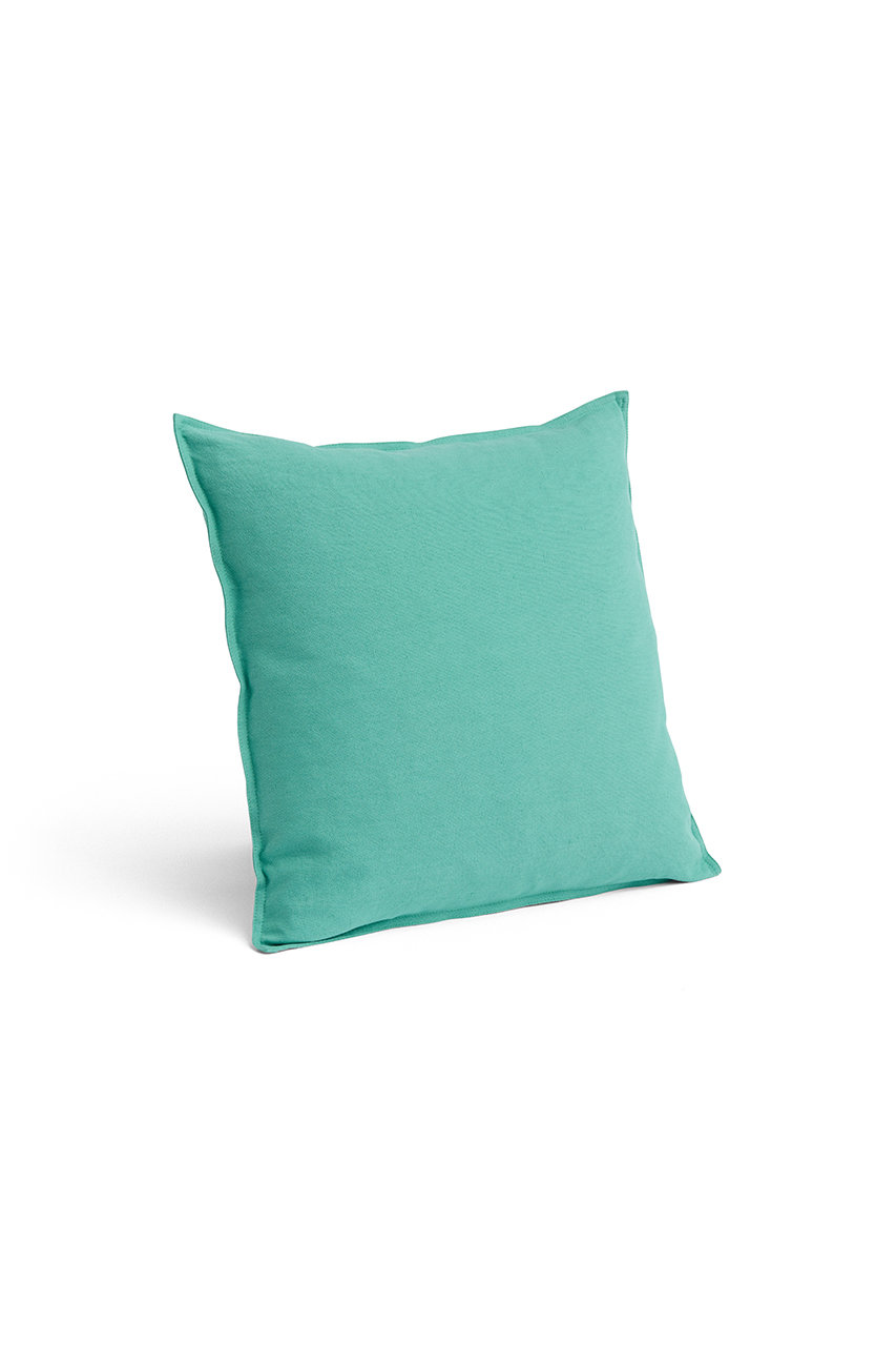 ヘイ/HAYのLinen Cushion 50×50(エメラルドグリーン/5710441363385)