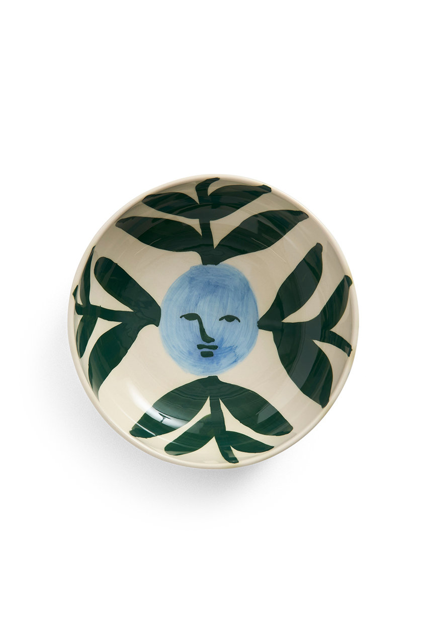 ヘイ/HAYのLa Pittura Bowl Φ18(ムーンフェイス/2206761047843)