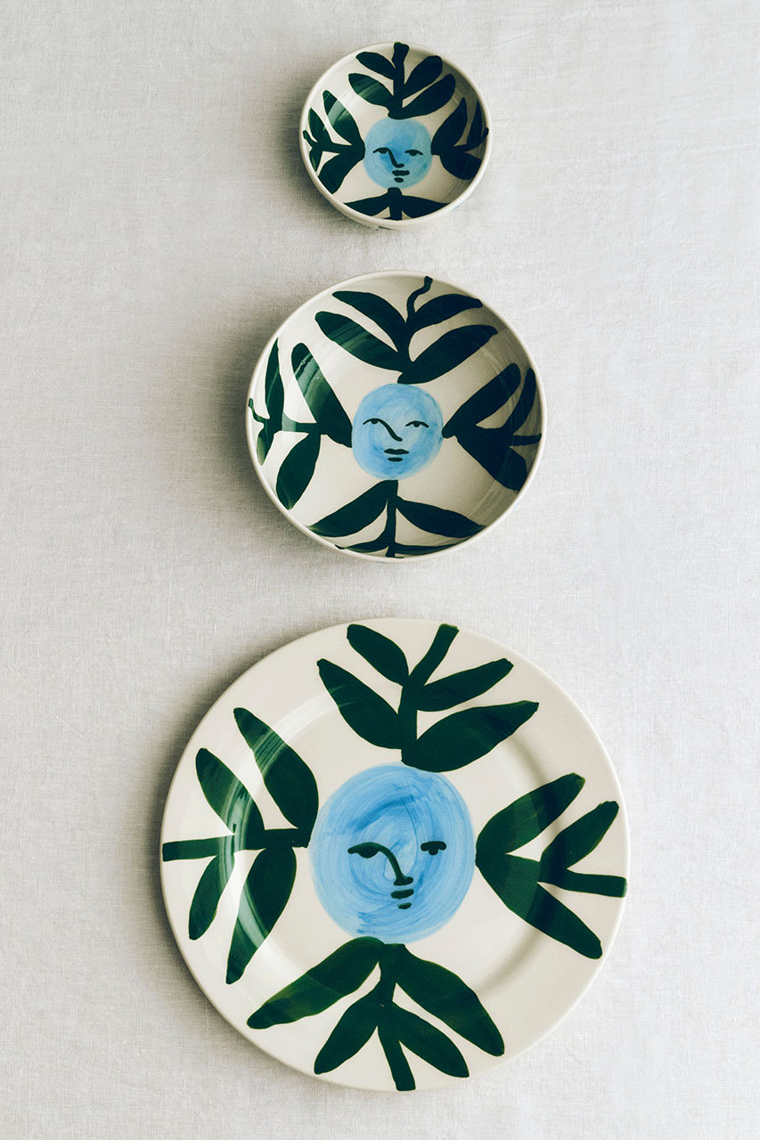HAY(ヘイ)｜La Pittura Bowl Φ18/ムーンフェイス の通販｜ELLESHOP
