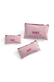 CANDY MONO WASH BAG-FLAT SET OF 3