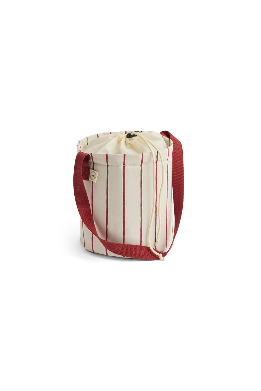 ヘイ/HAYのOUTDOOR MARKET BOTTLE BAG(ベージュ＆レッド/AE964-A602-AS26)