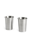 OUTDOOR MARKET STEEL CUP 400ml SET OF 2