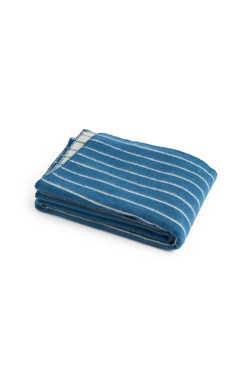 ヘイ/HAYのOUTDOOR MARKET THROW【メーカー取り寄せ】(ブルー＆ベージュ/AE958-D809-AS27)