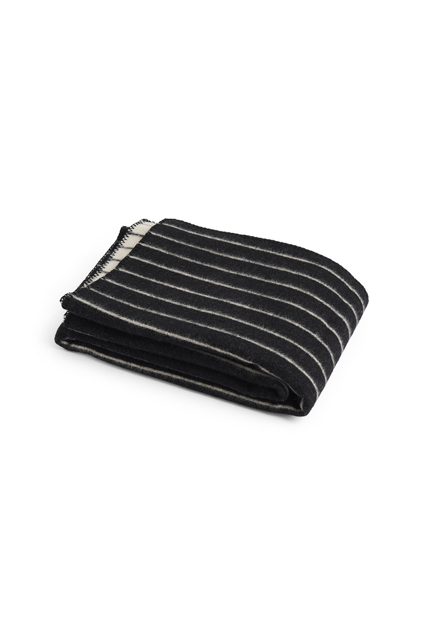ヘイ/HAYのOUTDOOR MARKET THROW【メーカー取り寄せ】(ブラック＆ベージュ/AE958-D809-AS27)