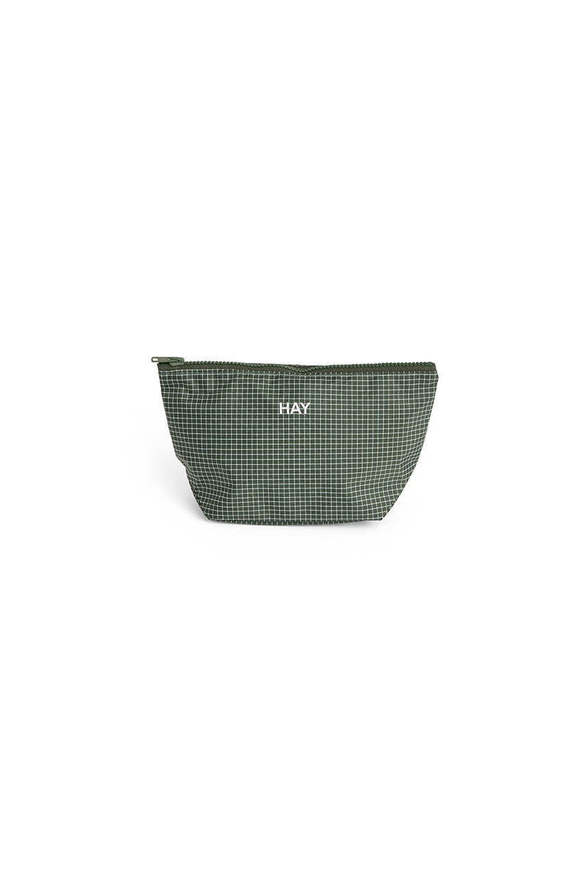 ヘイ/HAYのGRID POUCH S(ダークグリーン/AF782-A601-AF61)