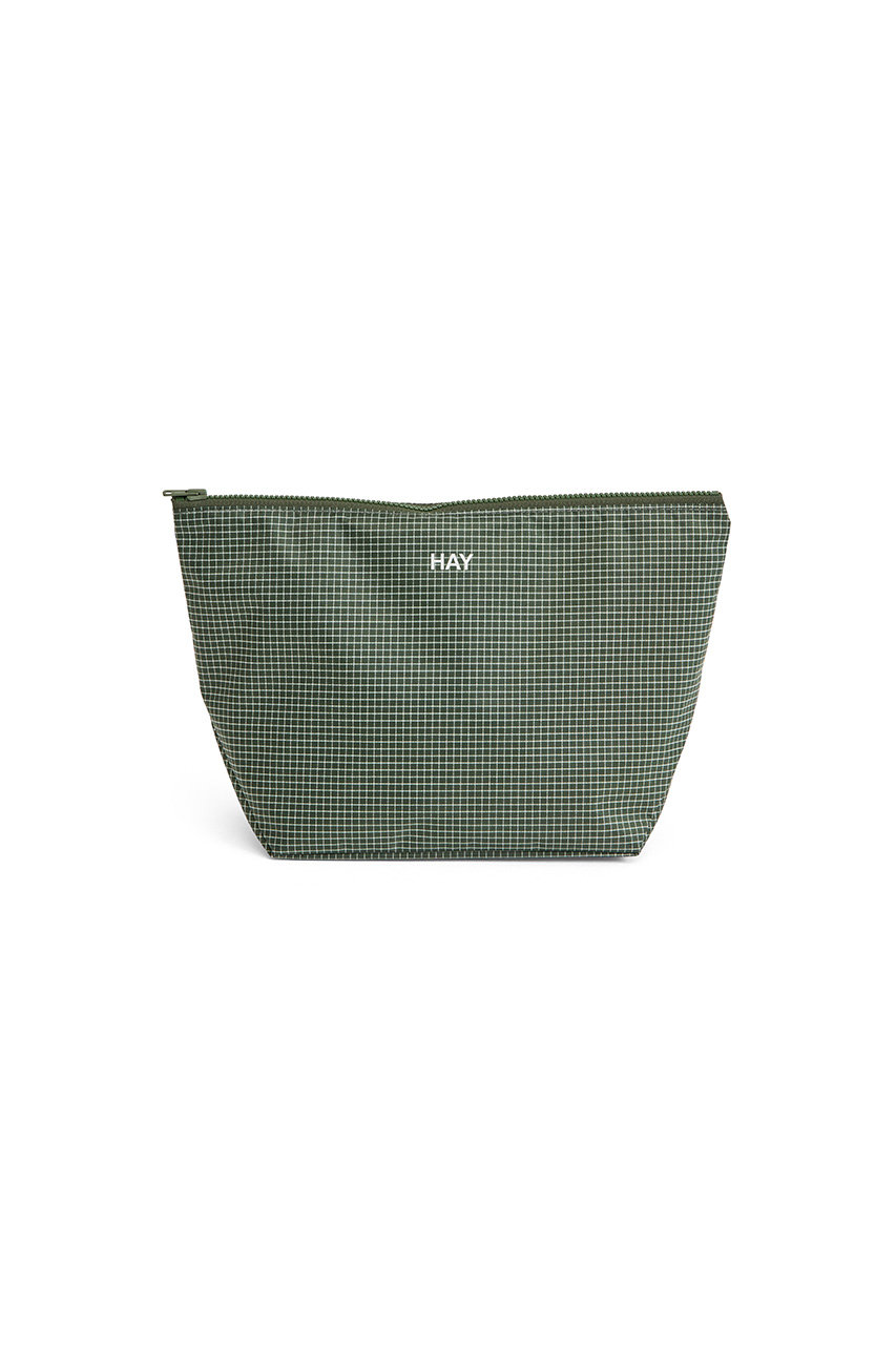 ヘイ/HAYのGRID POUCH M(ダークグリーン/AF782-A602-AF61)