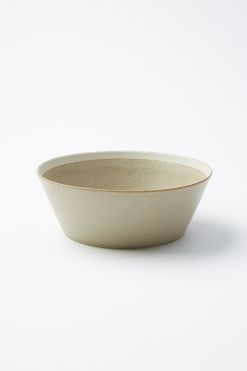 キムラガラステン/木村硝子店のdishes bowl L /matte(sand beige/-)