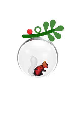 イッケンドルフ/ICHENDORFのWOODLAND TALES クリスマスボール(510400/510403)