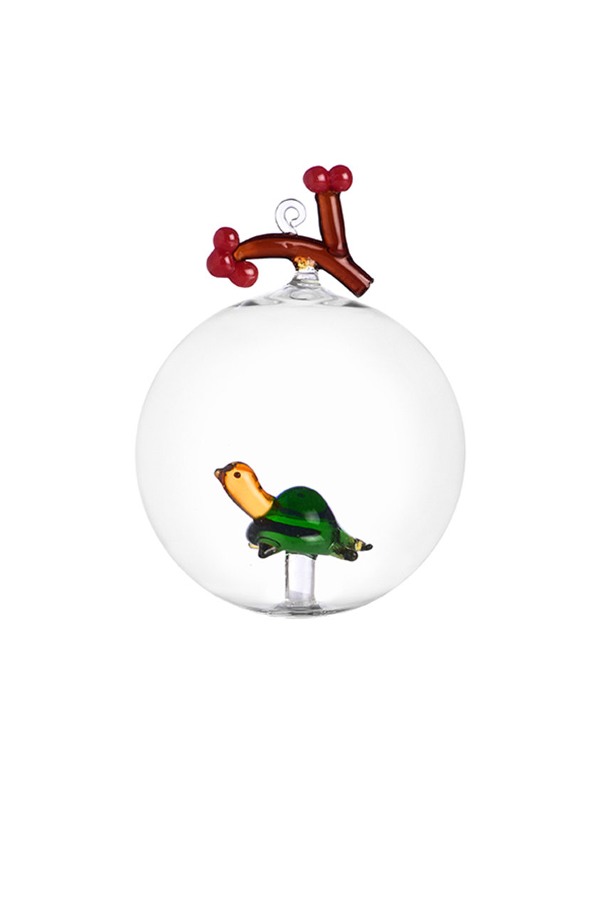 イッケンドルフ/ICHENDORFのWOODLAND TALES クリスマスボール(ベリー＆カメ/35209290)