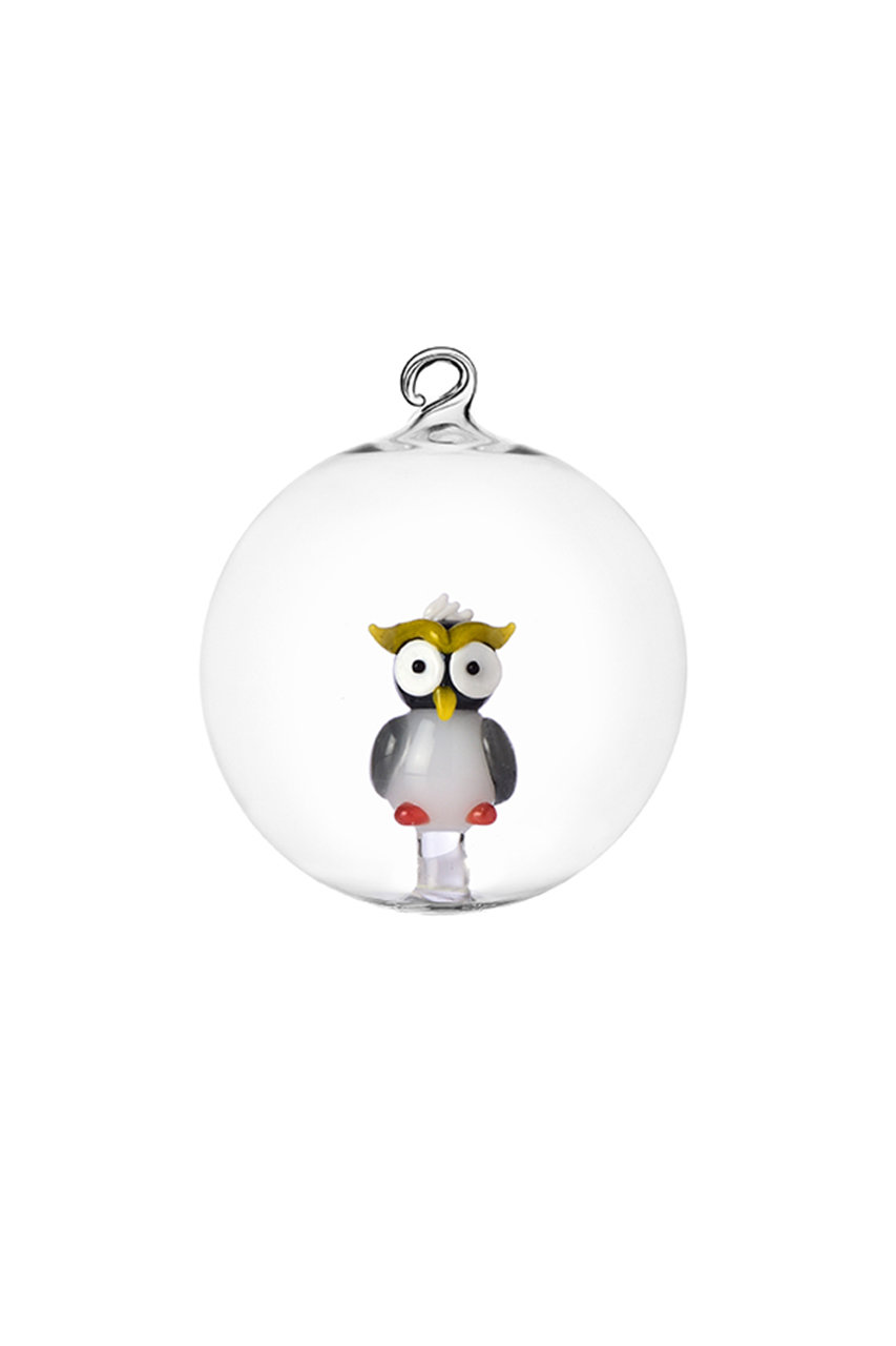 イッケンドルフ/ICHENDORFのWOODLAND TALES クリスマスボール(フクロウ/35209618)