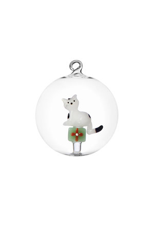 イッケンドルフ/ICHENDORFの【予約販売】TABBY CAT CHRISTAMS EDITION クリスマスボール(510500/510503)
