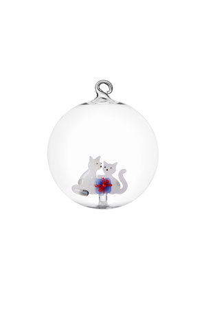 イッケンドルフ/ICHENDORFの【予約販売】TABBY CAT CHRISTAMS EDITION クリスマスボール(510500/510503)