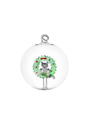 イッケンドルフ/ICHENDORFの【予約販売】TABBY CAT CHRISTAMS EDITION クリスマスボール(510500/510503)