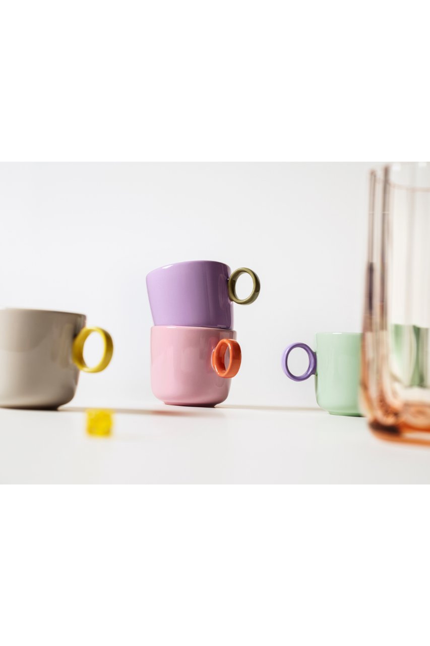 IITTALA(イッタラ)｜イッタラプレイ マグ 0.35L/ピンク・オレンジ の