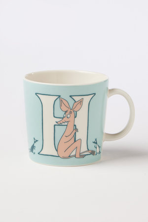 ムーミン アラビア/MOOMIN ARABIAのムーミン アルファベットコレクション マグ 0.4L H(510100/510102)