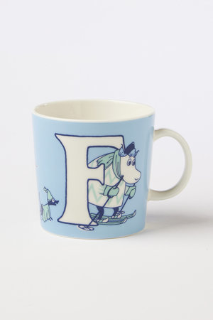 ムーミン アラビア/MOOMIN ARABIAのムーミン アルファベットコレクション マグ 0.4L F(510100/510102)