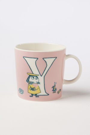 ムーミン アラビア/MOOMIN ARABIAのムーミン アルファベットコレクション マグ 0.4L Y(510100/510102)