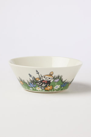 ムーミン アラビア/MOOMIN ARABIAのムーミン クラシック ボウル 15cm リトルミイ（メドウ）(510100/510101)