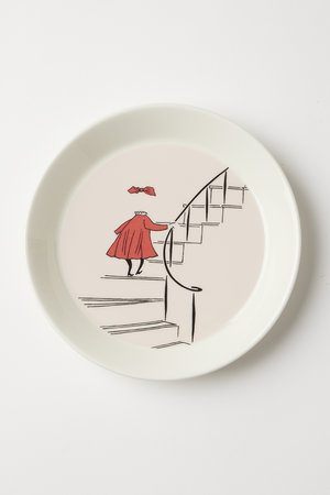 ムーミン アラビア/MOOMIN ARABIAのムーミン クラシック プレート 19cm ニンニ(510100/510101)