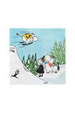 ムーミン スキー ジャンピング2024 ウィンター　ペーパーナプキン ムーミン アラビア/MOOMIN ARABIA