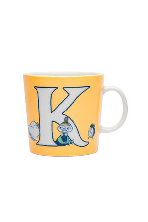 ムーミン アラビア/MOOMIN ARABIAのムーミン　アルファベットコレクション マグ 0.4L K(510100/510102)