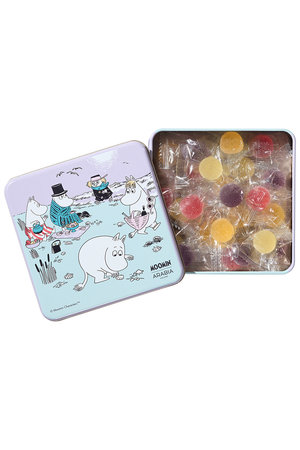 ムーミン アラビア/MOOMIN ARABIAのムーミン アラビア ビーチデイ 2025 サマー 果汁入りゼリー 缶入り(510300/510306)