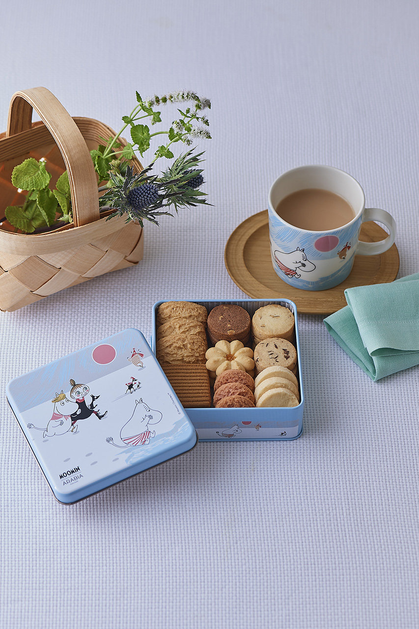 ムーミン アラビア クッキーアソート缶 2025