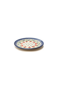Polish Pottery(ポーリッシュポタリー)｜ピザプレートφ25cm/ブルー の