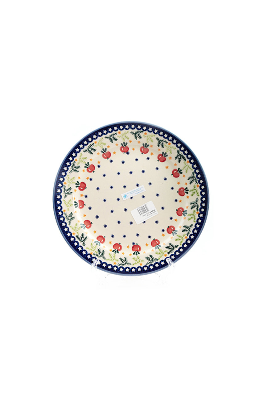 Polish Pottery(ポーリッシュポタリー)｜ピザプレートφ25cm/ブルー の通販｜ELLESHOP・(エル・ショップ)