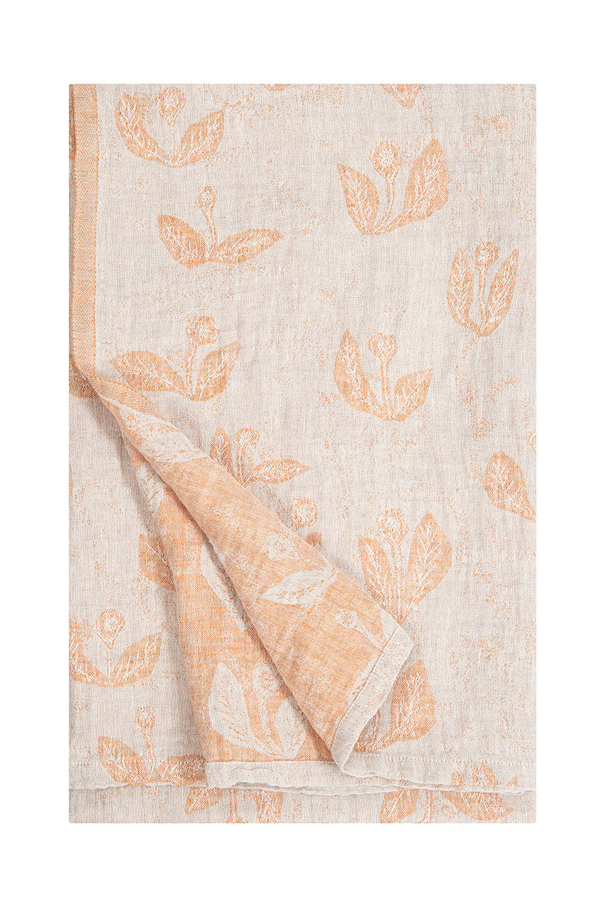 ラプアン カンクリ/LAPUAN KANKURITのKESAKUKKA リネンブランケット 145x180cm(リネン×シナモン/LK68681)