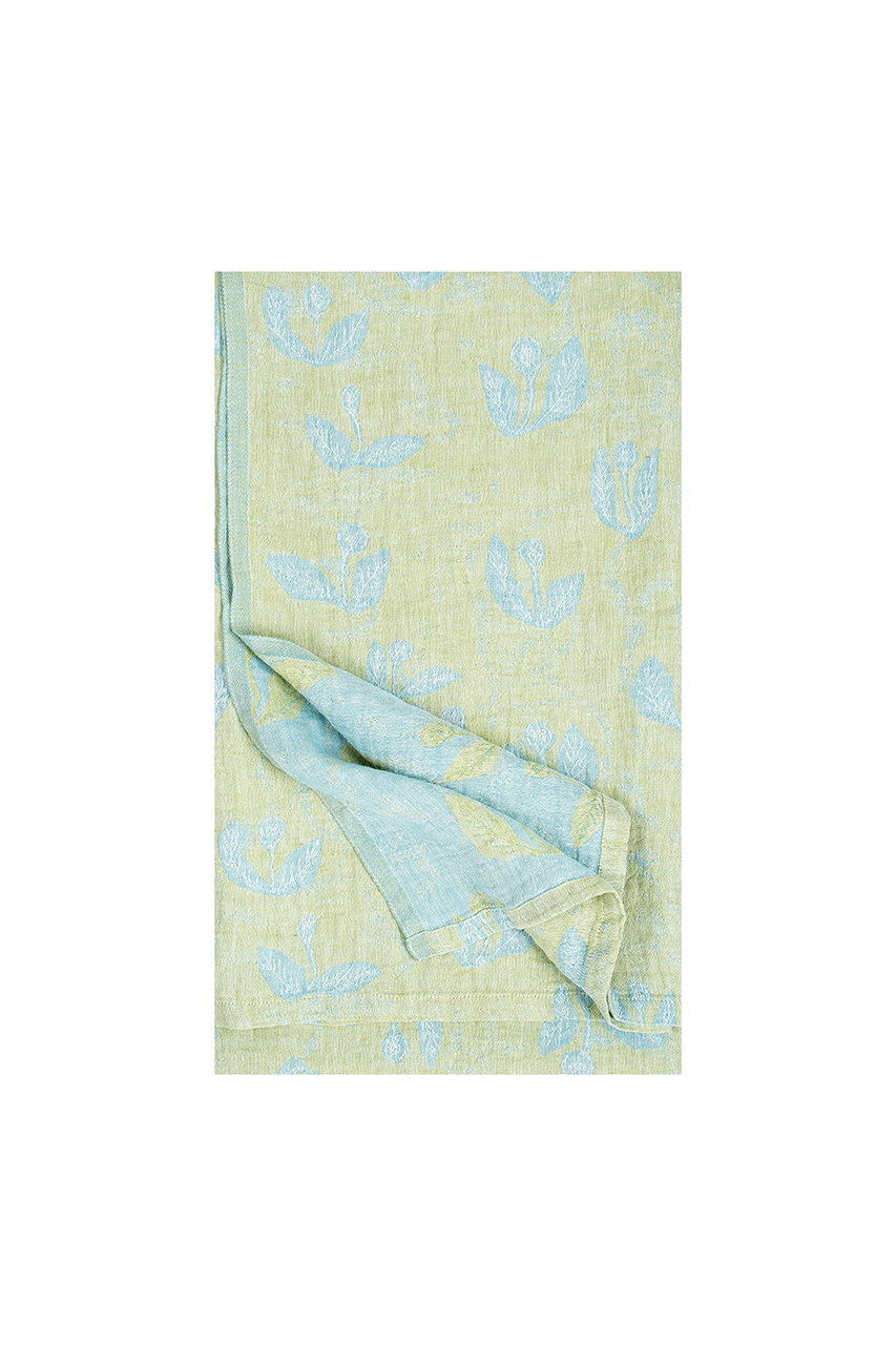 ラプアン カンクリ/LAPUAN KANKURITのKESAKUKKA blanket 145x260cm(lime-light blue/LK68612)